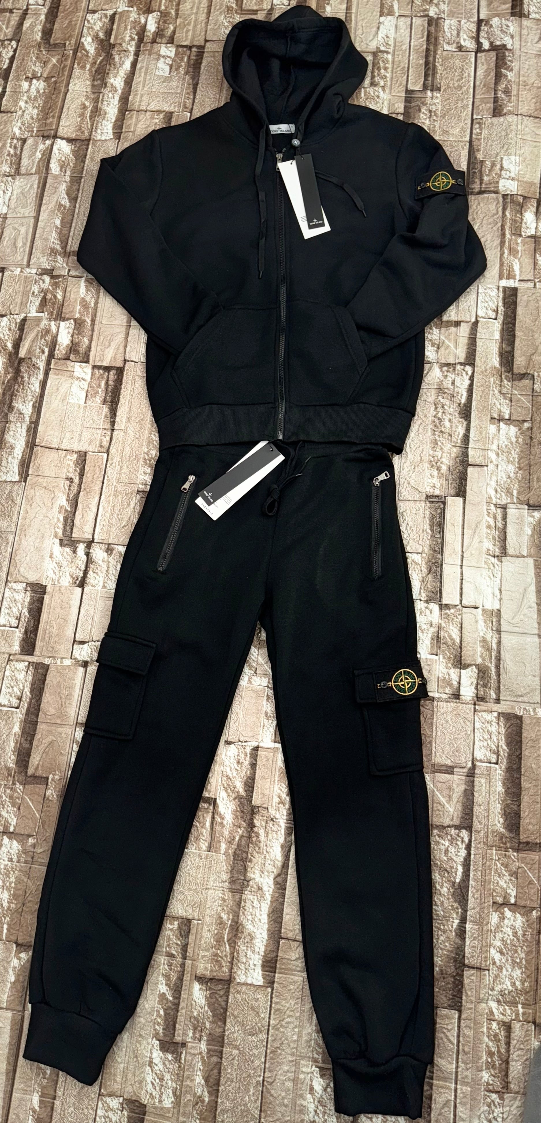 STONE ISLAND SET BLACK