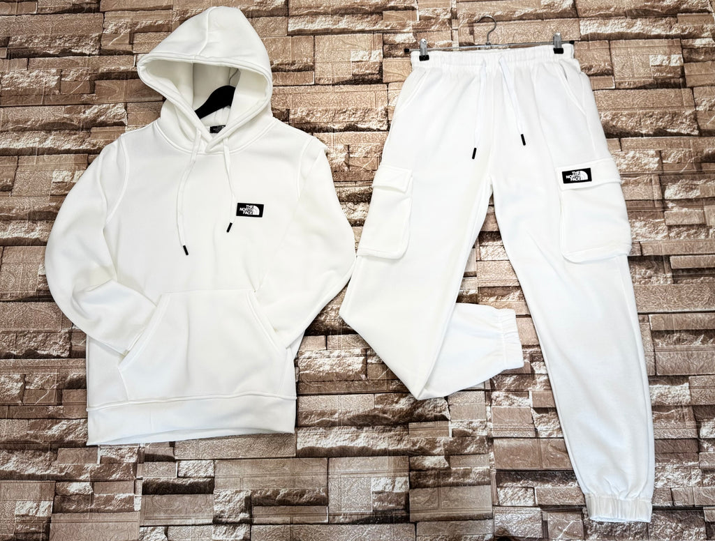 THE NORTH FACE SET WHITE