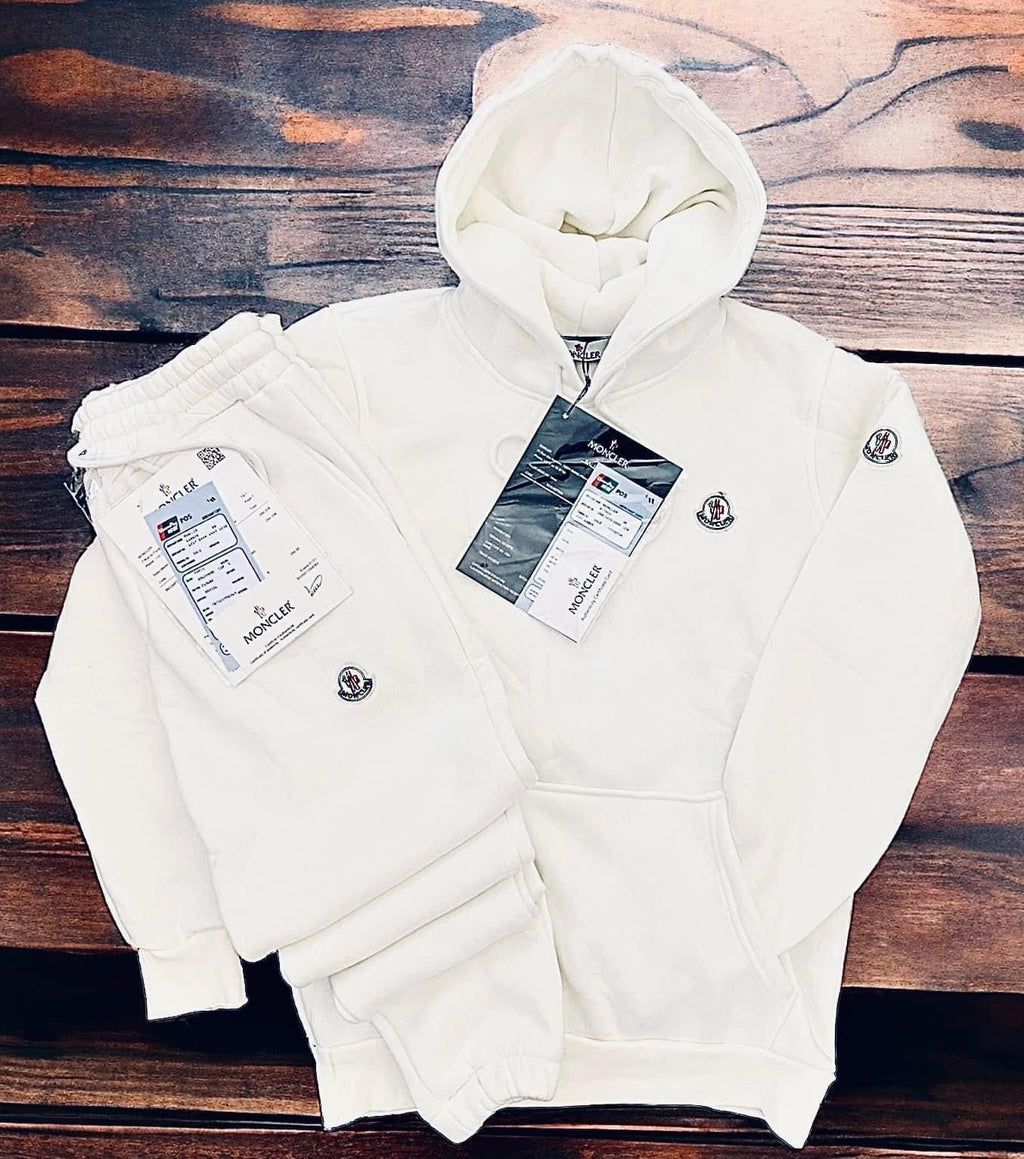 MONCLER SET WHITE