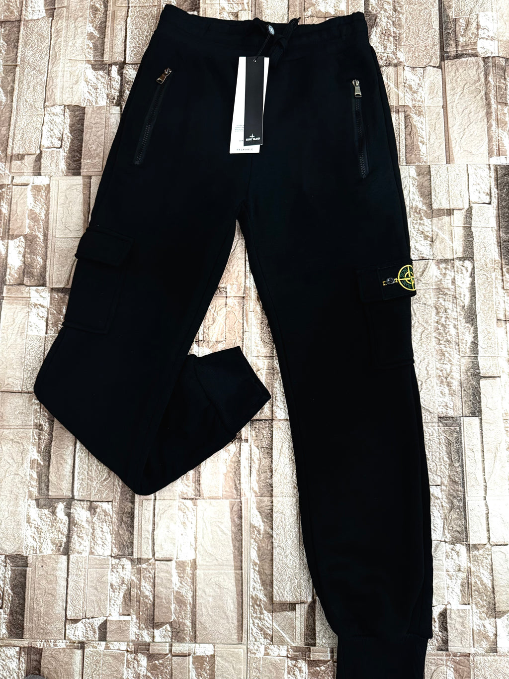 STONE ISLAND SET BLACK